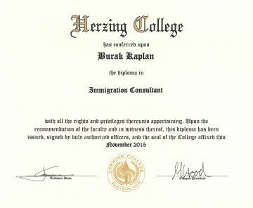 Herzing College Diploma